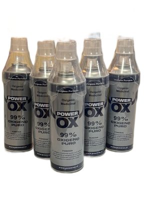 Oxigeno puro 99% pack 6 unidades